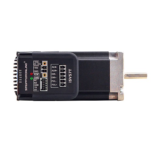Servomoteur facile intégré NEMA 23 130W 3000rpm 0.45Nm(63.73oz.in) 20-50VDC