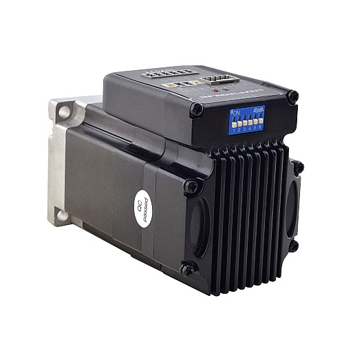 Servomoteur facile intégré NEMA 23 90W 3000rpm 0.3Nm(42.49oz.in) Servomoteur 20-50VDC - Arbre court