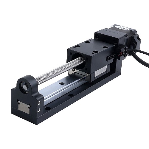 Attuatore lineare a vite a ricircolo di sfere con motore passo-passo Nema 14 1,5A Corsa 80mm 0,14Nm(19,83oz-in) Passo 1mm(0,03937) con sensore - LMD14S13BSB15-080 | StepperOnline