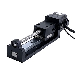 Nema 17 Schrittmotor-Kugelumlaufspindel-Linearakkuator 1,5A Hub 80mm 0,25Nm(35,40oz-in) Steigung 2mm(0,07874")