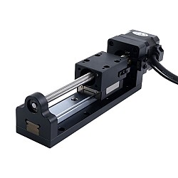 Attuatore lineare a vite a ricircolo di sfere con motore passo-passo Nema 17 1,5A Corsa 80mm Passo 1mm(0,03937")