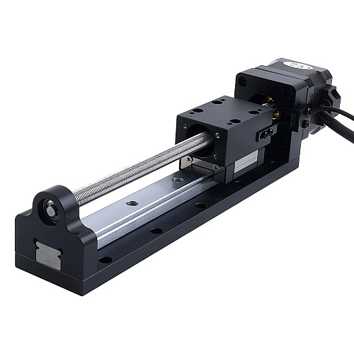 Actionneur linéaire à vis à billes pour moteur pas à pas Nema 17 1,5A Course 120mm 0,25Nm(35,40oz-in) Pas 1mm(0,03937) avec capteur - LMD17S13BSB15-120 | StepperOnline