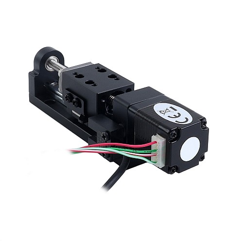 Actionneur linéaire à vis à billes pour moteur pas à pas Nema 8 0,5A Course 30mm 0,01Nm(1,416oz.in Pas 1mm(0,03937) avec capteur - LMD8S12BSS05-030 | StepperOnline