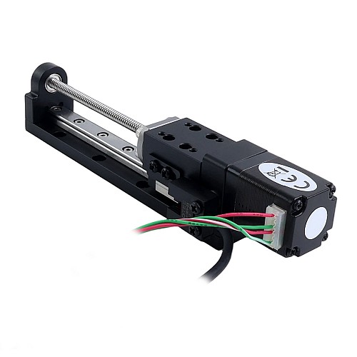 Actionneur linéaire à vis à billes pour moteur pas à pas Nema 8 0,5A Course 60mm 0,01Nm(1,416oz.in Pas 1mm(0,03937) avec capteur - LMD8S12BSS05-060 | StepperOnline