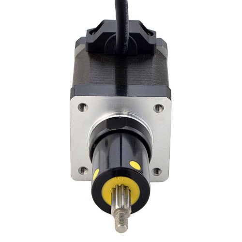 Motor lineal Acme cautivo NEMA 14 1.5A 47mm Cable de tornillo de pila 2.54mm(0.1) Recorrido 25.4mm