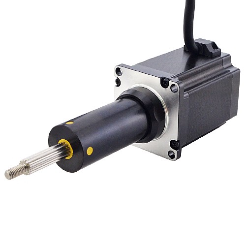 NEMA 23 CaptiveAcme  Moteur Linéaire 4.0A 75mm Empiler Plomb 5.08mm(0.2) Distance de voyage 63.5mm