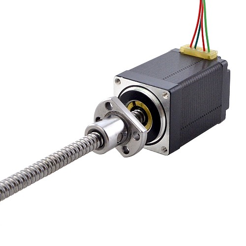 NEMA 11 Externe Vis À Billes  Moteur Linéaire 1.0A Stack Vis Pas 2mm(0.07874)