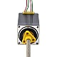 Motor lineal Acme externo NEMA 11 1.0A 46mm Cable de tornillo de pila 1.27mm(0.05)