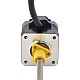 NEMA 17 External Acme Motore lineare 1.5A 34mm Lunghezza del corpo Pista 6.35mm(0.25)