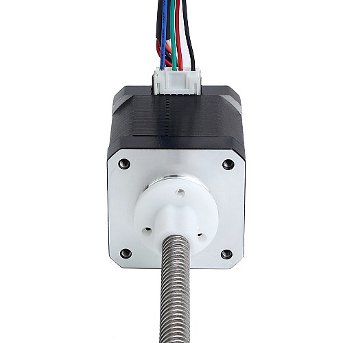 Moteur pas à pas linéaire trapézoïdal externe NEMA 17, 1,68A, pile de 48mm avec encodeur magnétique 1000PPR(4000CPR) - 17E19S1684MB4-200RS-AR4 | StepperOnline
