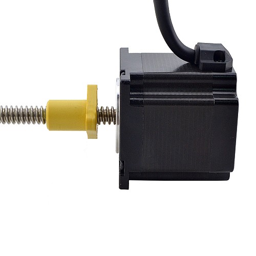 Motor lineal Acme externo NEMA 23 3.0A 56mm Cable de tornillo de pila 2.54mm(0.1)