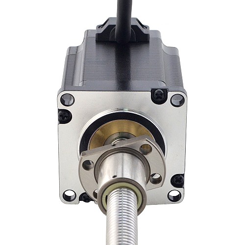 NEMA 23 Motor lineal de tornillo de bola externo 4.0A 75mm Cable de tornillo de pila 2mm(0.07874)
