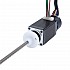 NEMA 8 Externer Trapezgewinde-Linear-Schrittmotor 0,5A 38mm Stack Schraubensteigung 1mm(0,03937") mit Encoder 1000PPR
