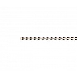500mm 6.35mm Diameter 2mm Pitch Threaded Rod Lead Screw