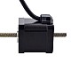 NEMA 17 비캡티브 Acme 선형 스테퍼 모터 2.5A 48mm 스택 나사 리드 25.4mm(1) 리드 길이 200mm