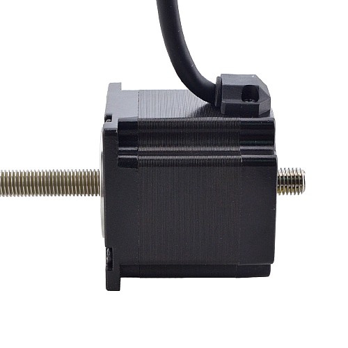 Motor lineal Acme no cautivo NEMA 23 3.0A 56mm Cable de tornillo de pila 1,27mm(0,05)