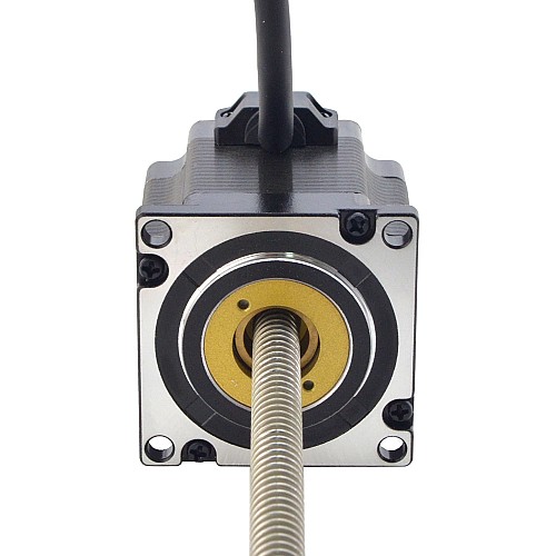 Motor lineal Acme no cautivo NEMA 23 3.0A 56mm Cable de tornillo de pila 2,54mm(0,1)