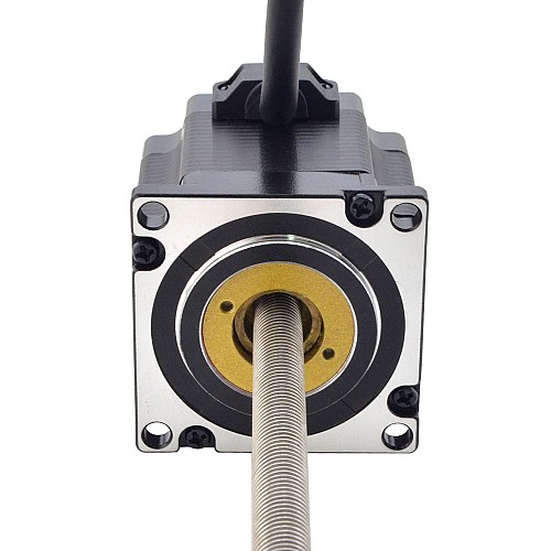 Motor lineal Acme no cautivo NEMA 23 3.0A 56mm Cable de tornillo de pila 5.08mm(0.2)