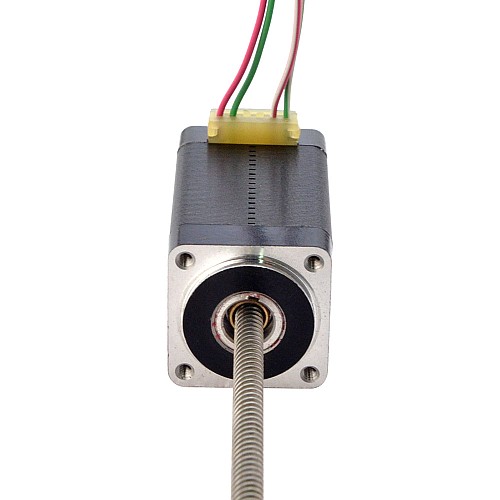 Motor lineal Acme no cautivo NEMA 8 0,5A 38,2mm Cable de tornillo de pila 4mm(0,1575)
