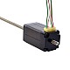 Moteur Linéaire Acme non captif NEMA 8 0,5A Fil de vis empilé 1mm(0,03937) Longueur du fil 150mm