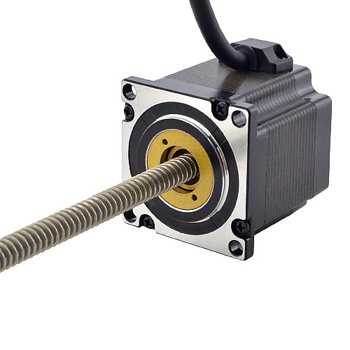Motor lineal Acme no cautivo NEMA 23 3.0A 56mm Cable de tornillo de pila 2,54mm(0,1)