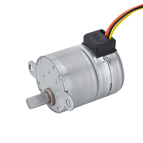 Φ25x30.5mm PM Motor paso a paso con relación de transmisión 100:1 Caja de transmisión rectos