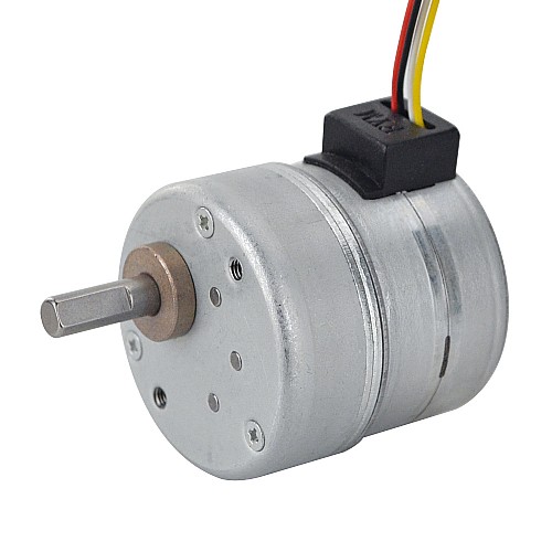 35x36.2mm PM Schrittmotore W/Getriebeübersetzung 10.8:1 Stirnradgetriebe