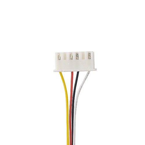 Φ25x15mm PM 스테퍼 모터 7.5deg 14.7mN.m(2.082oz.in) 0.5A 4 Wires