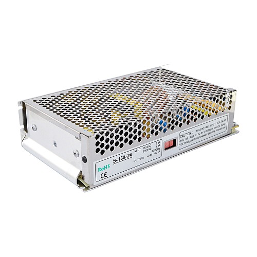 150W 24V 6.5A 115/230V Alimentatore elettrica switching Motore Passo Passo CNC Router Kits