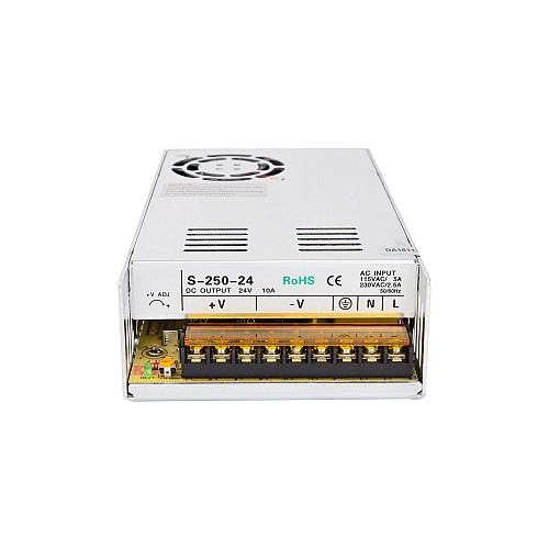 250W 24V 10A 115/230V Alimentatore elettrica switching Motore Passo Passo CNC Router Kits