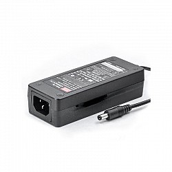 GSM60A24-P1J MEANWELL 60W 24VDC 2.5A 115/230VAC AC-DC Adaptateur médical vert fiable