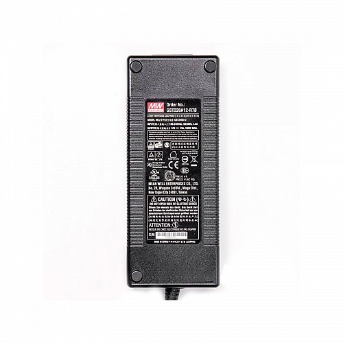GST220A12-R7B MEANWELL 180W 12VDC 15A 115/230VAC AC-DC Reliable Green Industrial Adaptor