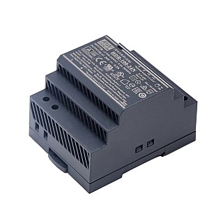 HDR-100-24N MEANWELL 100.8W 24VDC 4.2A 115/230VAC Ultra Slim Step Shape DIN  Rail Power Supply - HDR-100-24N|STEPPERONLINE