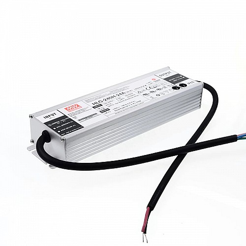 HLG-240H-24A MEANWELL 240W 10A 24V Constant Voltage + Constant Current LED Driver