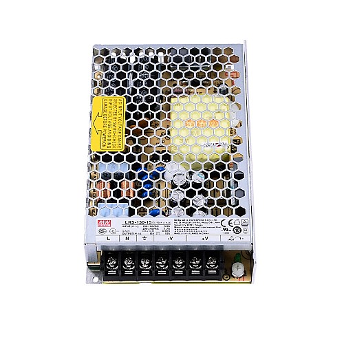 LRS-150-15 MEANWELL 150W 15VDC 10A 115/230VAC Enclosed Switching Power Supply