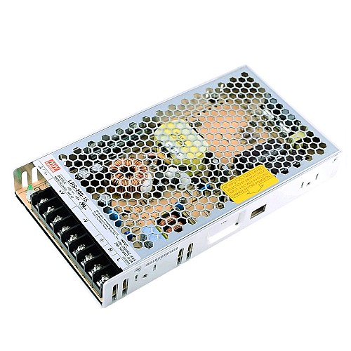 LRS-200-15 MEANWELL 210W 15VDC 14A 115/230VAC Alimentatore switching chiuso