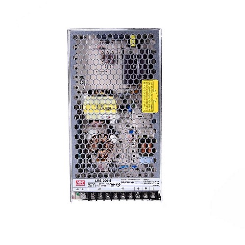 LRS-200-5 MEANWELL 200W 5VDC 40A 115/230VAC Fuente deAlimentación conmutada cerrada