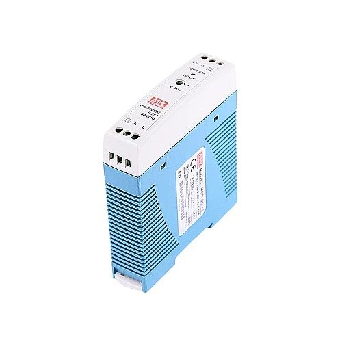 MDR-20-12 MEANWELL 20W 12VDC 1.67A 115/230VAC DIN Rail Power Supply