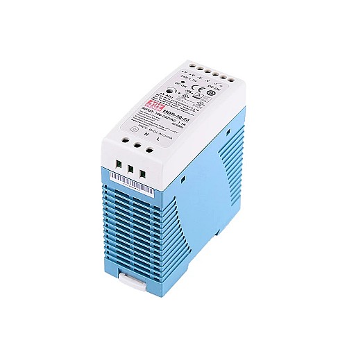 MDR-40-24 MEANWELL 40W 24VDC 1.7A 115/230VAC DIN Rail Power Supply