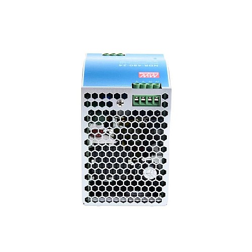 NDR-480-24 MEANWELL 480W 24VDC 20A 115/230VAC Alimentatore su guida DIN