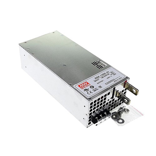 RSP-1500-24 MEANWELL 1512W 24VDC 63A 115/230VAC Fuente deAlimentación con salida única