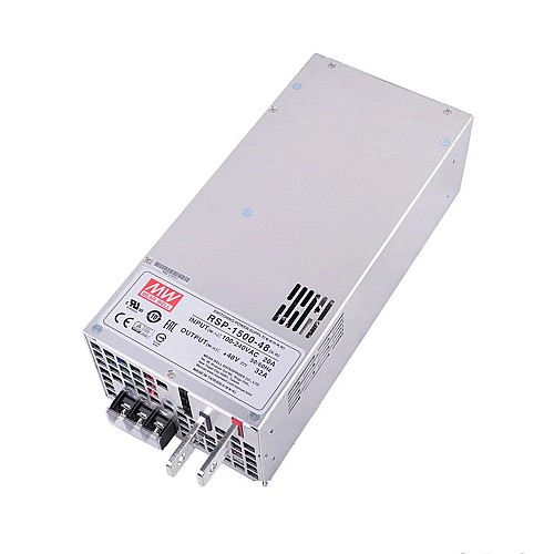 RSP-1500-48 MEANWELL 1536W 48VDC 32A 115/230VAC Alimentatore con uscita singola