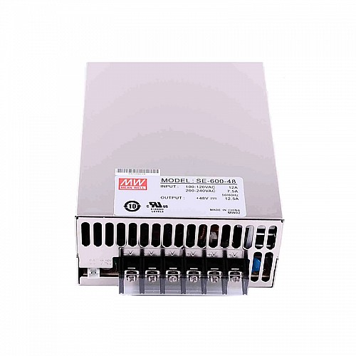 SE-600-48 MEANWELL 600W 12.5A 48V 단일 출력 전원 공급 장치