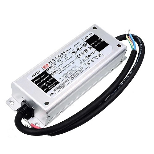 XLG-150-24-A MEANWELL 150W 24VDC 6.25A 115/230VAC Alimentation Constante LED Pilote