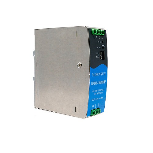240W 12V 16.0A 85-264VAC/120-370VDC DIN Rail Switching Power Supply with PFC Function