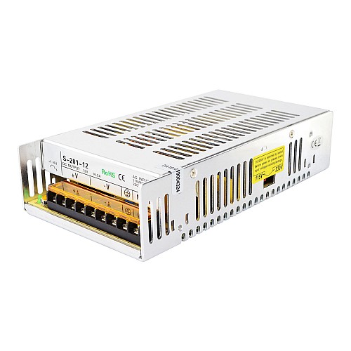 201W 12V 16.5A 115/230V Alimentatore elettrica sW itching Motore Passo Passo Router di CNC