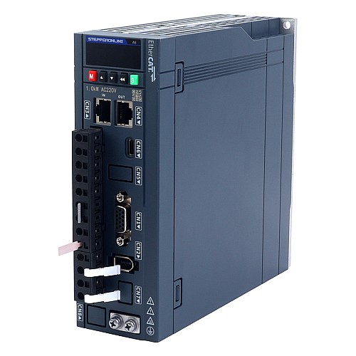 A6H Serie 850W EtherCAT AC Servomotor Kit 1500rpm 5,39Nm mit Bremse 17-Bit Absolutgeber IP67 - A6H-EC850H2B1-M17 | StepperOnline