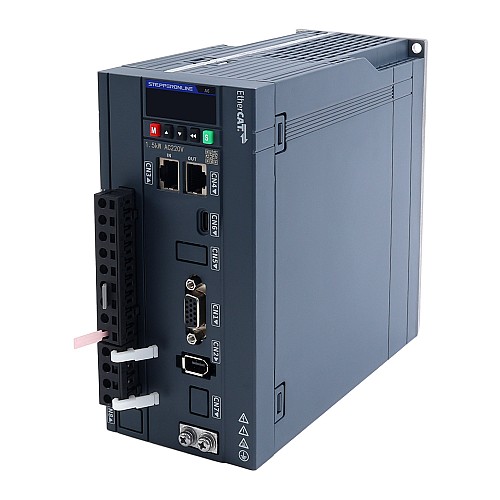 A6 Serie 1500W EtherCAT AC Servomotor Kit 3000rpm 4,78Nm 17-Bit Absolutgeber IP67 - A6-EC1500H2A1-M17 | StepperOnline