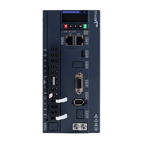 A6 Serie 1500W EtherCAT AC Servomotor Kit 3000rpm 4,78Nm 17-Bit Absolutgeber IP67 - A6-EC1500H2A1-M17 | StepperOnline
