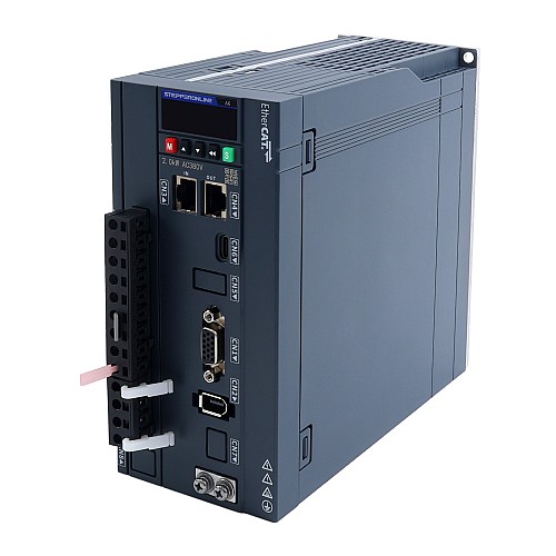 A6H Serie 1800W EtherCAT AC Servomotor Kit 1500rpm 11,50Nm mit Bremse 17-Bit Absolutgeber IP67 - A6H-EC1800H3B1-M17 | StepperOnline